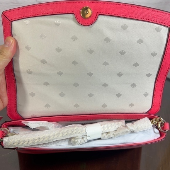 KATE SPADE Pink Greer convertible crossbody/shoulder bag NWT Barbie Cote perfect - Picture 7 of 14